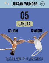 Lade das Bild in den Galerie-Viewer, 366 Tiere, die man leicht verwechselt – der Kalender (jetzt schon vorbestellen – erscheint im September)