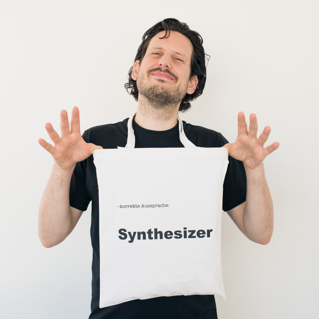 Stofftasche - Korrekte Aussprache - Synthesizer